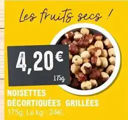 E.Leclerc Noisettes Décortiquées Grillées offre