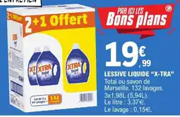 E.Leclerc LESSIVE LIQUIDE X-TRA offre
