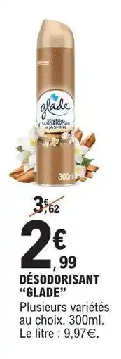 E.Leclerc DÉSODORISANT “GLADE” offre