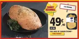 E.Leclerc FOIE GRAS DE CANARD ÉVEINÉ offre