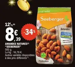 E.Leclerc AMANDES NATURES SEEBERGER offre