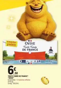 E.Leclerc TRUITE FUMÉE DE FRANCE offre