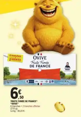 E.Leclerc TRUITE FUMÉE DE FRANCE offre