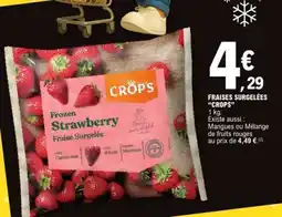 E.Leclerc FRAISES SURGELÉES “CROP'S” offre