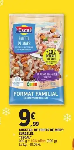 E.Leclerc Cocktail de fruits de mer offre