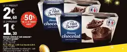 E.Leclerc Mousse Chocolat sur Ganache Le Petit Basque offre