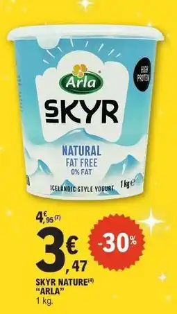 E.Leclerc SKYR NATURE ARLA offre