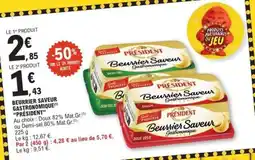 E.Leclerc Beurrier Saveur Gastronomique Président offre