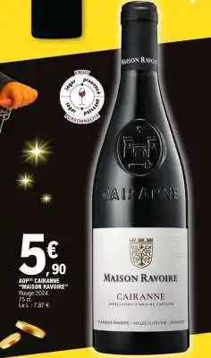 E.Leclerc AOP? Cairanne Maison Ravoire offre