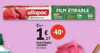 E.Leclerc Film Étirable Alfapac offre