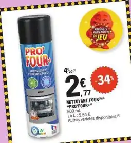 E.Leclerc NETTOYANT FOUR PRO'FOUR+ offre