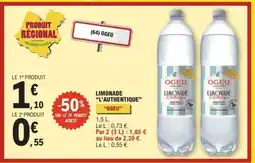 E.Leclerc LIMONADE L’AUTHENTIQUE OGEU offre