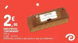 E.Leclerc PAIN D’ÉPICES “FORTWENGER” offre