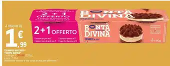 E.Leclerc TIRAMISU AU CAFÉ 'BONTA DIVINA' offre
