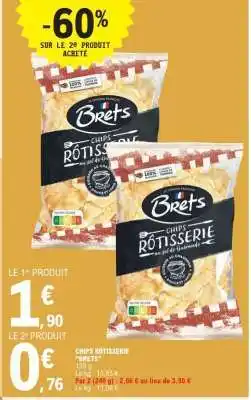 E.Leclerc CHIPS RÔTISSERIE “BRETS” offre