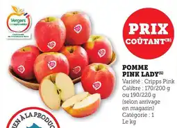 Bi1 Pomme pink lady offre