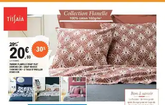 Parure Flanelle Drap Plat