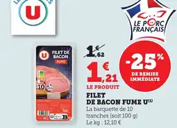 Bi1 Filet de bacon fume u offre