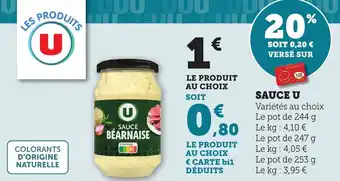 Bi1 Sauce u offre