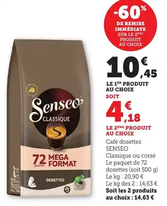 Bi1 Senseo classique offre