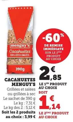 Bi1 Cacahuetes menguy's offre