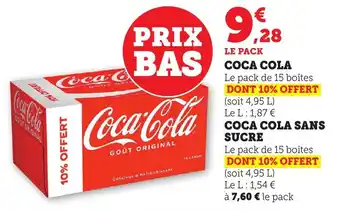 Bi1 Coca cola offre