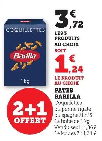 Bi1 Pates barilla offre