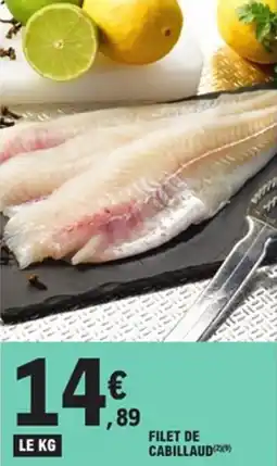 E.Leclerc Filet de cabillaud offre