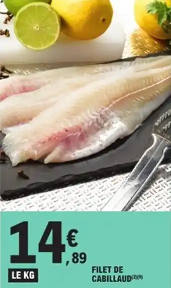 E.Leclerc Filet de cabillaud offre