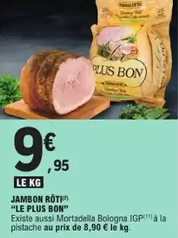 E.Leclerc Jambon roti le plus bon offre