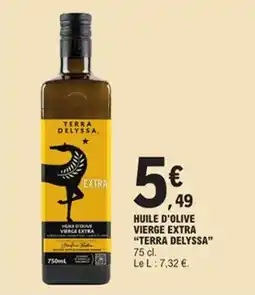 E.Leclerc Huile d'olive vierge extra terra delyssa offre