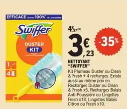 E.Leclerc Nettoyant swiffer offre
