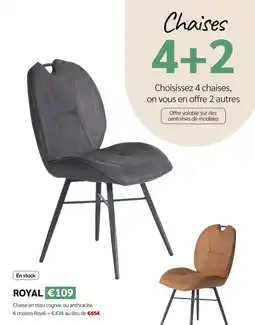 Meubles Crack Chaise Royal offre