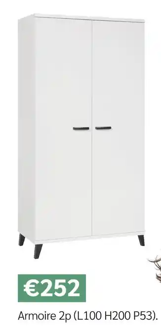 Meubles Crack Armoire 2p offre