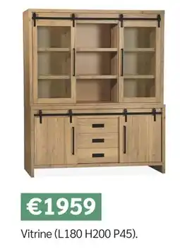 Meubles Crack Vitrine offre