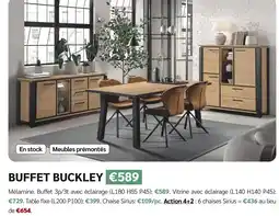 Meubles Crack Buffet Buckley offre