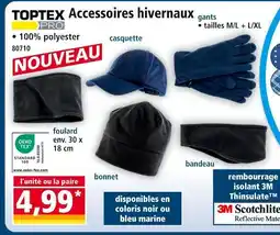 Norma TOPTEX PRO Accessoires hivernaux offre