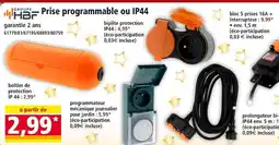 Norma GROUPE HBF Prise programmable ou IP44 offre