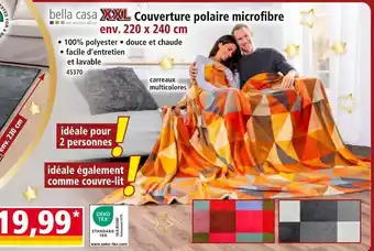 Norma BELLA CASA Couverture polaire microfibre XXL offre