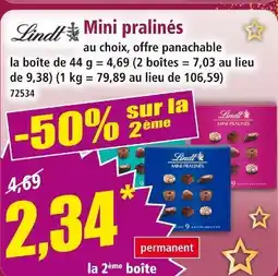 Norma Lindt Mini pralinés offre