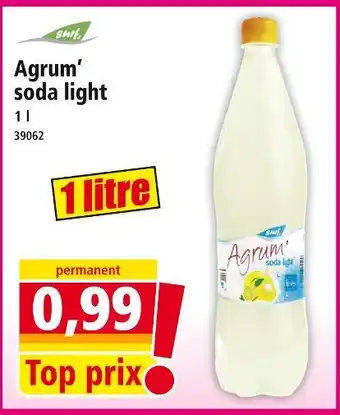 Norma SURF Agrum' soda light offre