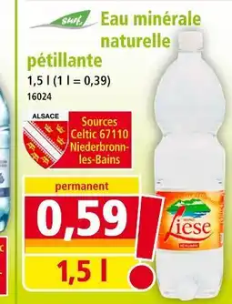 Norma SURF Eau minérale naturelle pétillante offre