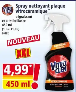 Norma Vitroclen Spray nettoyant plaque vitrocéramique offre