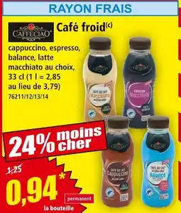 Norma Café froid offre