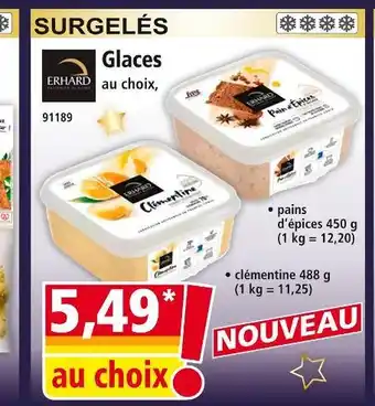 Norma Erhard Glaces au choix offre