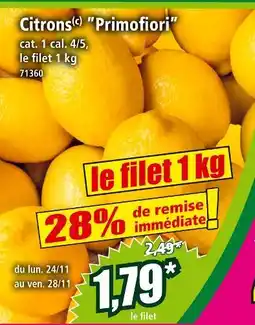 Norma Citron Primofiori offre