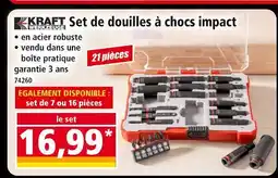 Norma KRAFT WERKZEUGE Set de douilles à chocs impact offre