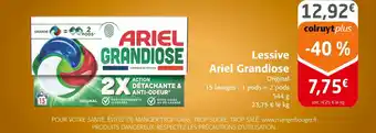 Colruyt ARIEL GRANDIOSE Lessive offre