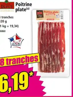 Norma MICHEL DUPUY Poitrine plate offre