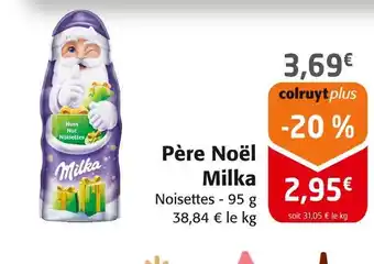 Colruyt Milka Père Noël offre